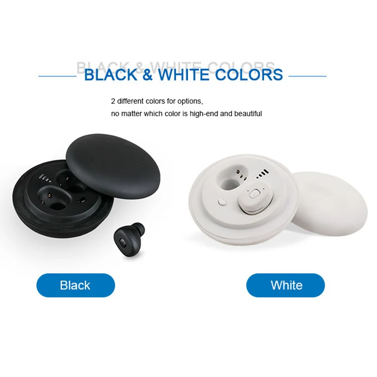 

Medical CIC Mini Digital Ear Aid Rechargeable Hearing Amplifier Blue Tooth