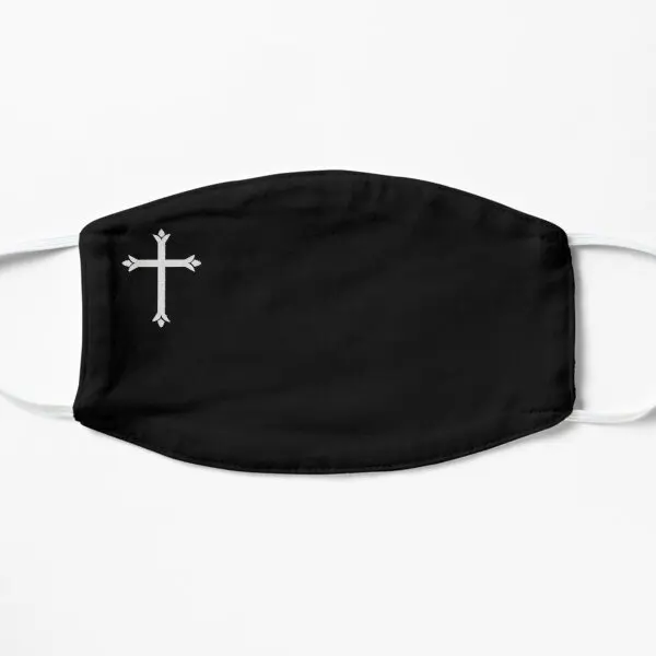 

Cross Flat Printing Face Mask Unisex Dustproof Washable Cotton Beauty Fashion Reusable Cute Haze Cartoon Anti Dust Health