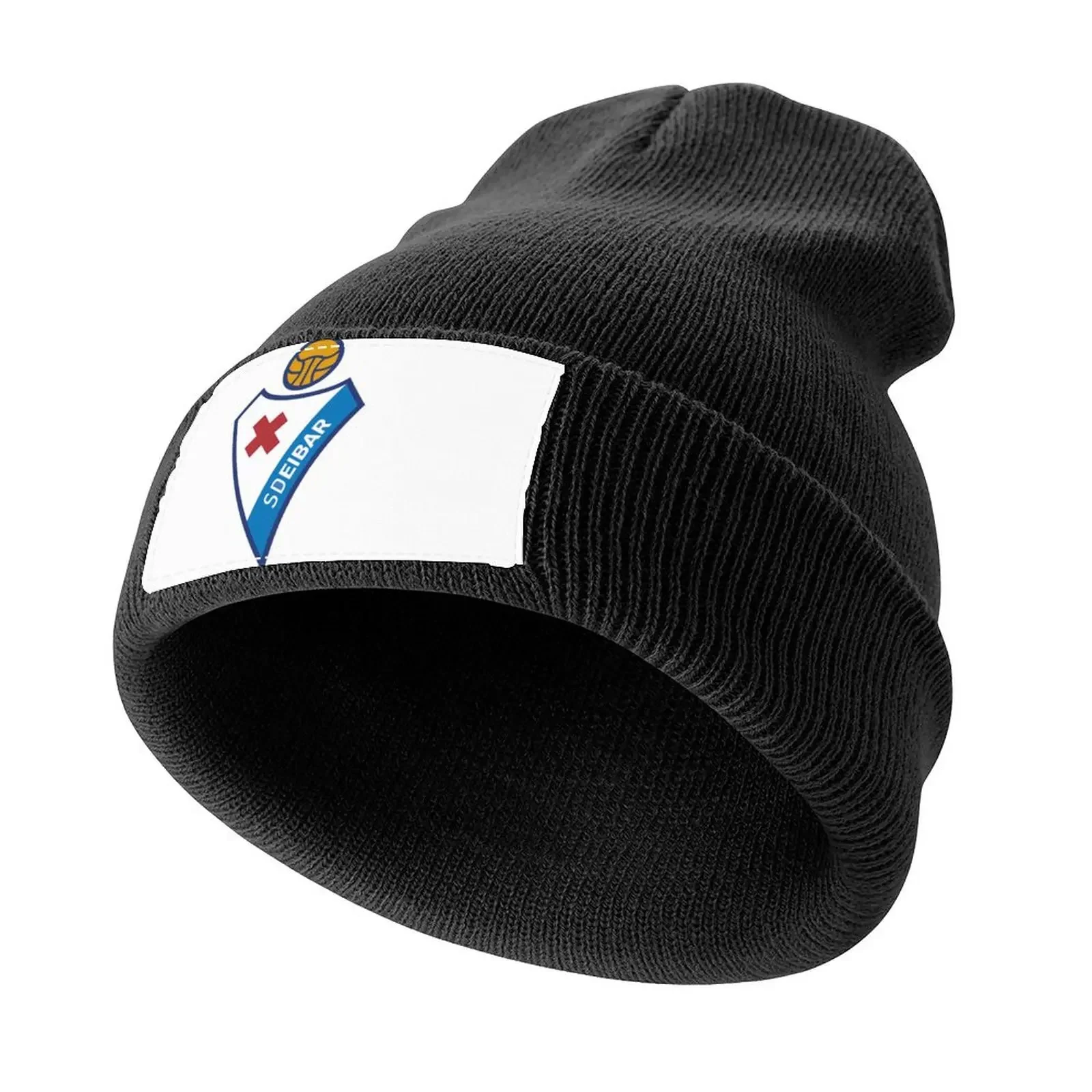 Фото The Eibar Logo Knitted Cap New In Hat black Beach Caps For Women Men's №1