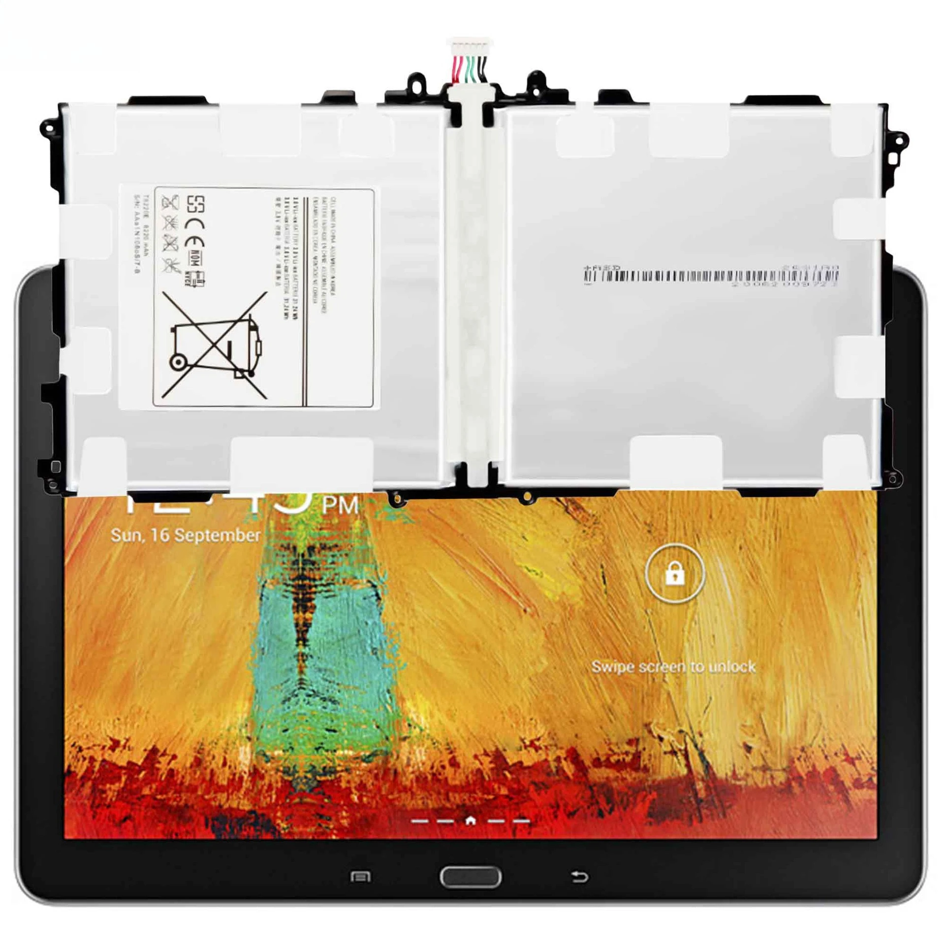 Аккумулятор T8220E 8220 мАч для планшетов Galaxy P600 T525 T520 Edition SM-P601 P605 Note10.1 T601, перезаряжаемая батарея большой емкости (art.: 3920daa6964fb) - 3920daa6964fb