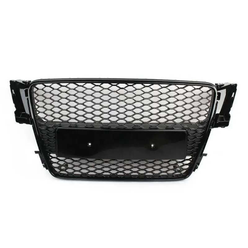 

For RS5 Style Front Sport Hex Mesh Honeycomb Hood Grill for Audi A5/S5 B8 2008 2009 2010 2011 For RS5 Grill For A5 Grill