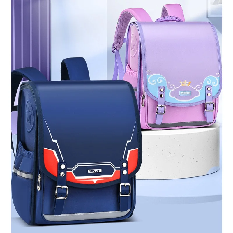 Japanese Style Primary School Students Children Fashion Backpacks New Girls Boys Simple Large Capacity Schoolbags All-match