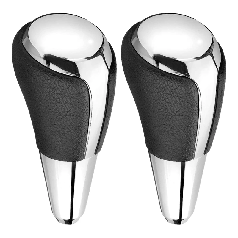 

2X Automatic Gear Shift Knob For Toyota Camry Corolla RAV4 Prado Highlander Land Cruiser Vois