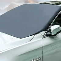 car windshield cover sun shade with suction cup protective winter snow ice dust frost