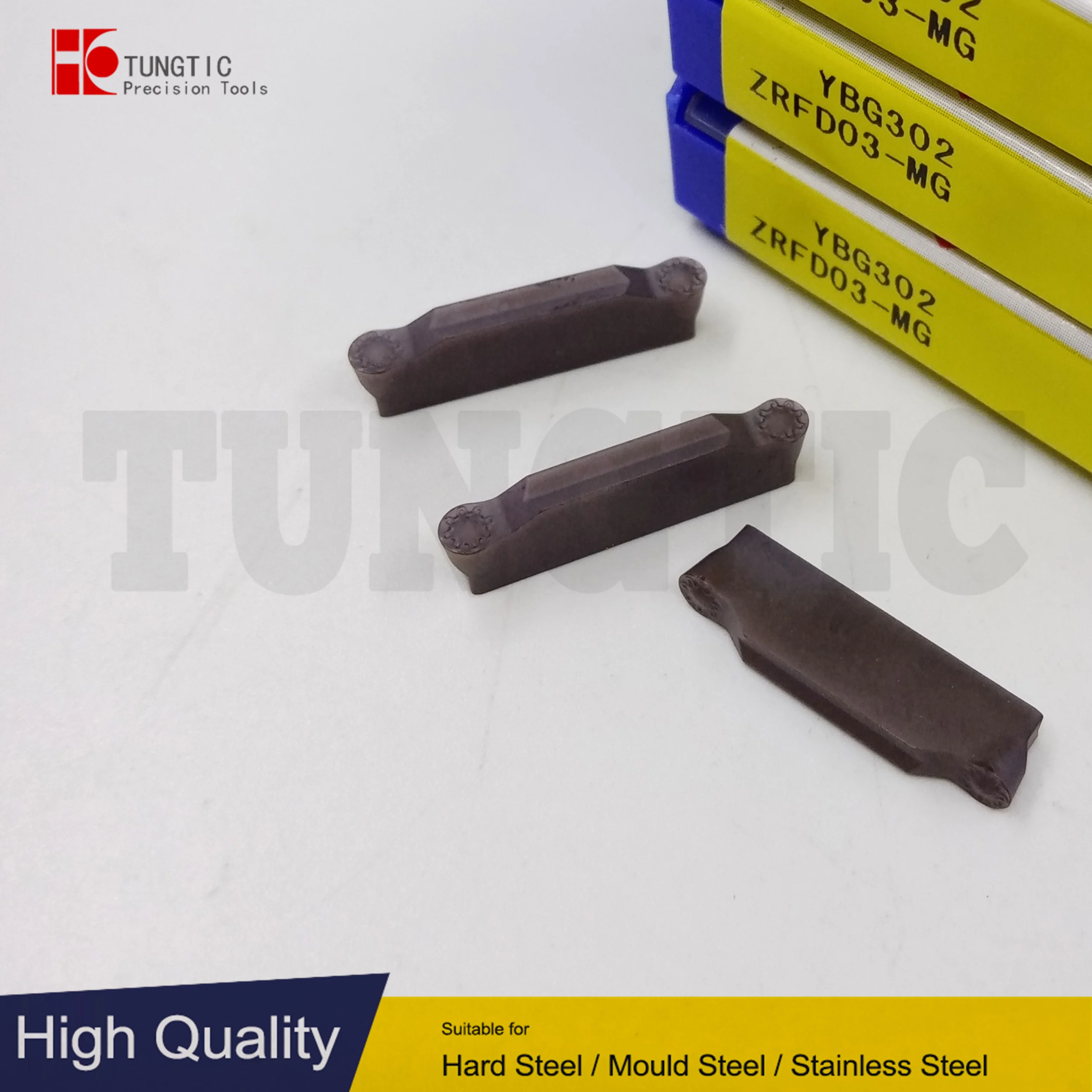 ZRFD03-MG YBG302 YBG202 Токарные пластины для отрезки канавок Твердосплавные режущие
