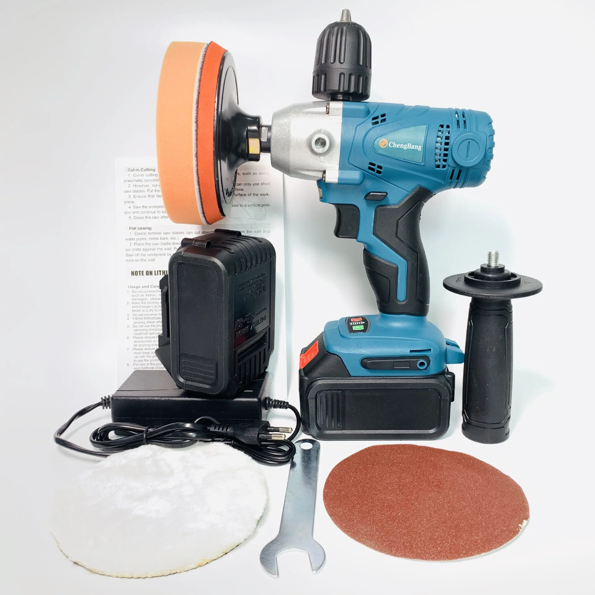 

Литиевая электрическая и полировальная электрическая и механическая сверлильная полировальная машина с регулируемой скоростью для ремонта двигателя