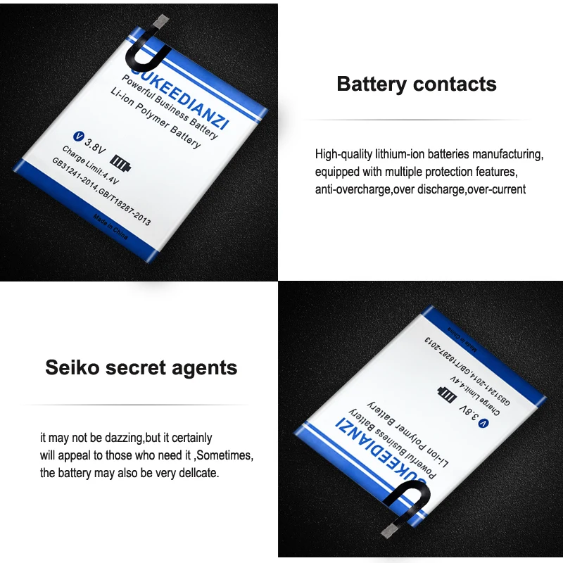 Аккумулятор GUKEEDIANZI BL270 BL273 5750 / 5250 мАч для Lenovo K6 Note K53a48 Vibe Plus K6Plus G G5 (Dual DIM) - купить по