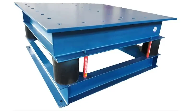 Машина с вибрационной платформой для объемного цемента