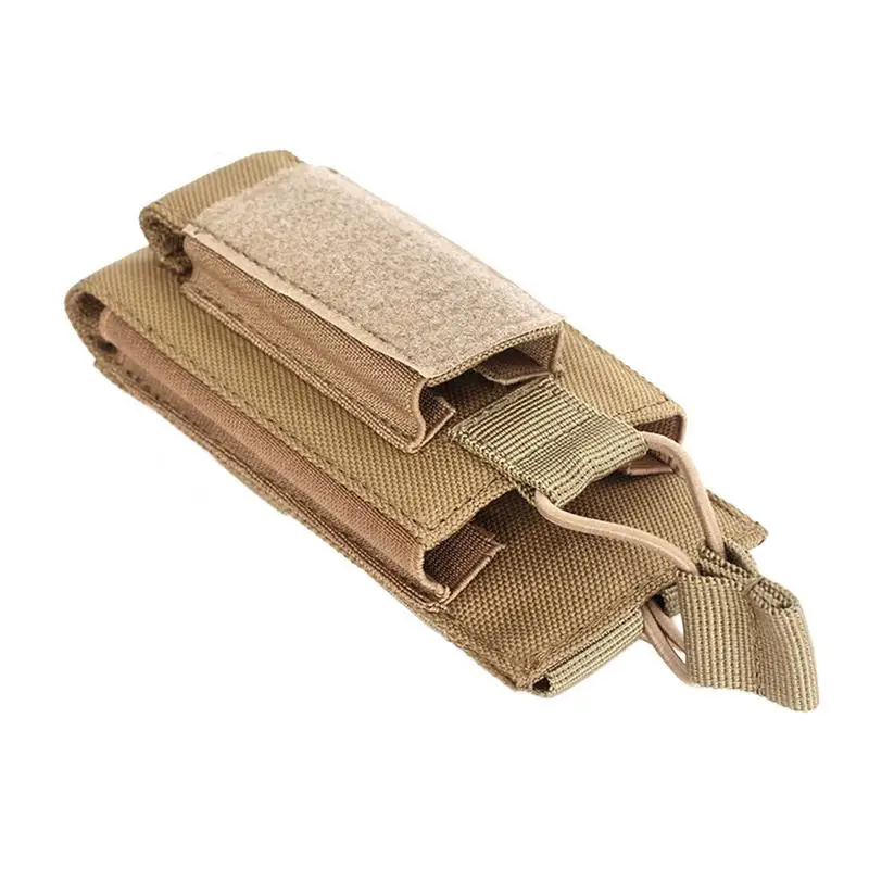 

Flashlight Pouch Tool Belt Carrying Pouch Molle Waist Bag Oxford Cloth Open-Top Universal Pouch Holster Tool Belt For Magazines