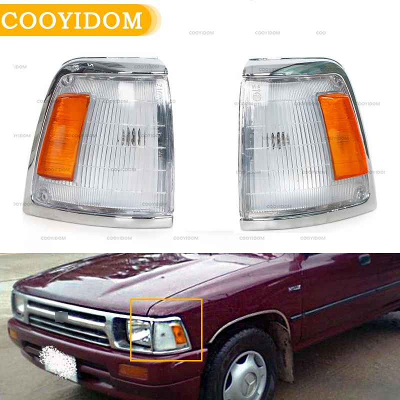 Автомобильный светодиодный светильник указателя поворота угловой габаритный