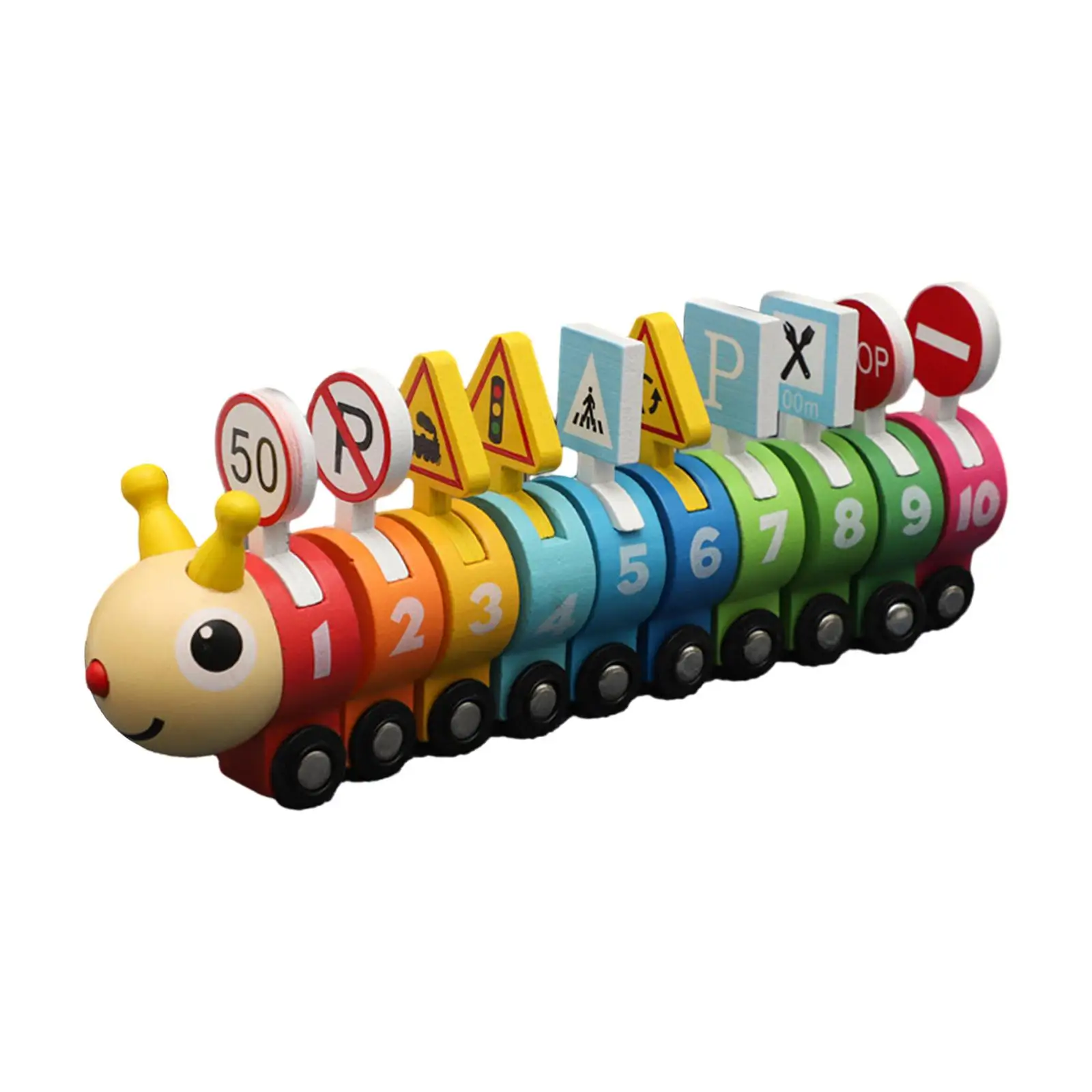 

Caterpillar Toy Train Animal Train Toy for Kids Boys Girls 3+ Years Old