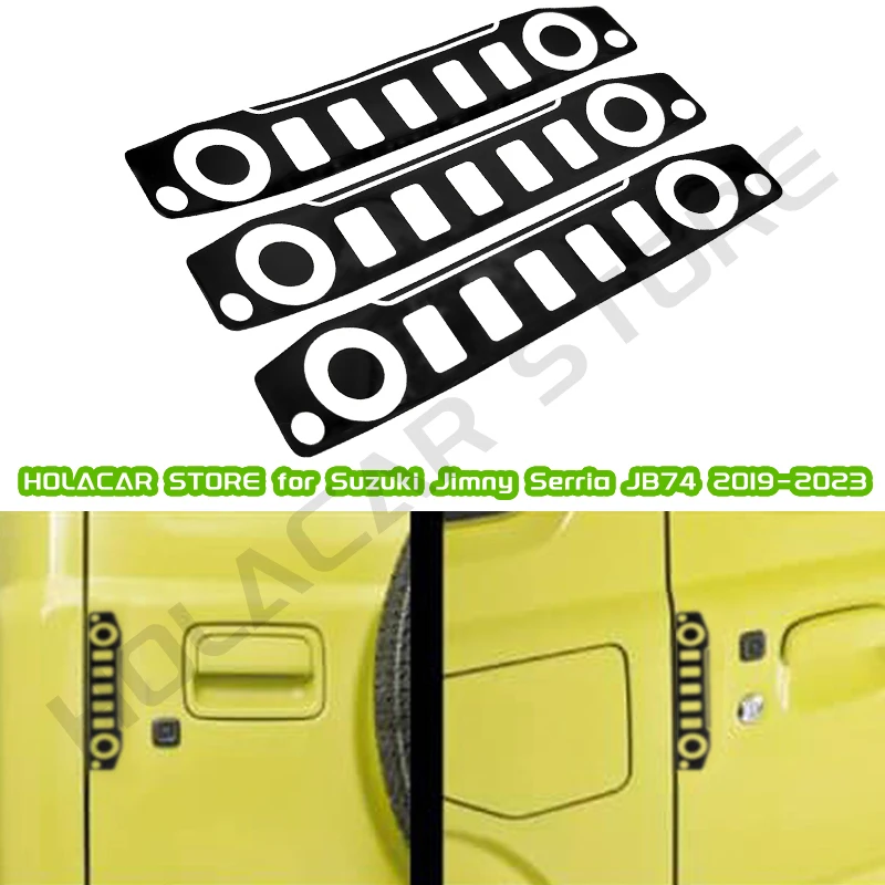 

Наклейка на дверь автомобиля, защитная полоса для Suzuki Jimny JB74 JB64 2019 2020 2021 2022
