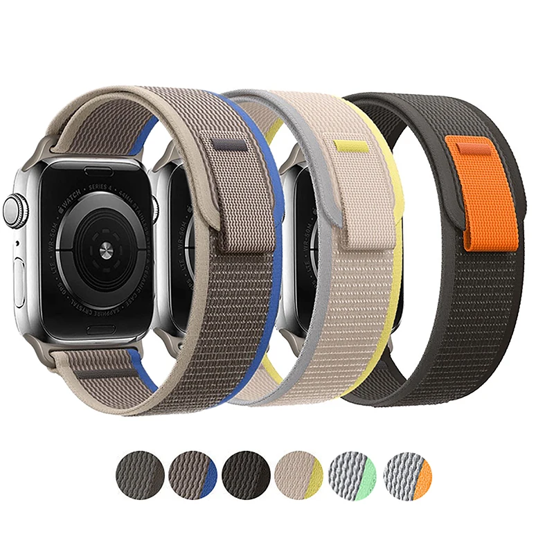 

Trail Loop Band for Watch S8 Ultra 42mm 38mm Nylon Strap Watch Bracelet Ultra S8 Adjustable Breathable