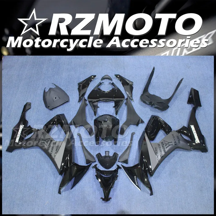 

Стильные новые комплекты обтекателей из АБС-пластика, подходят для Kawasaki Ninja ZX-10R ZX10R 2008 2009 2010 08 09 10, комплект обтекателей черного и серого цвет...