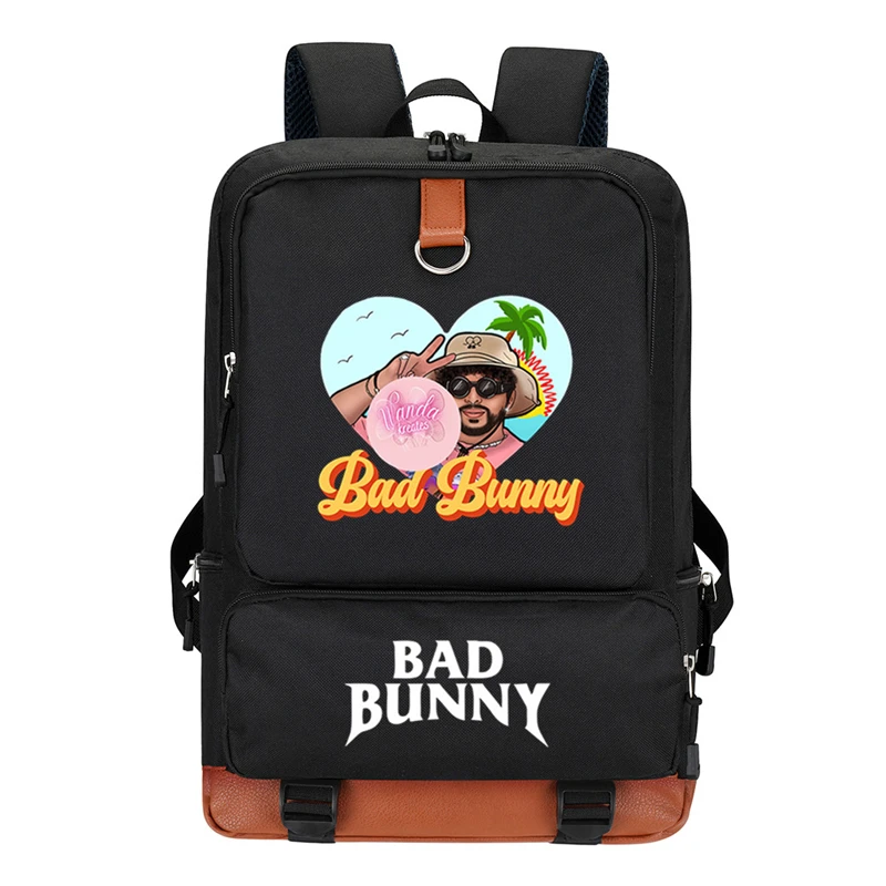 

Bad Bunny Boys Girls Backpack Cute Un Verano Sin Ti School Bag for Students Cosplay Bookbag Teenage Mochilas Unisex Rucksack