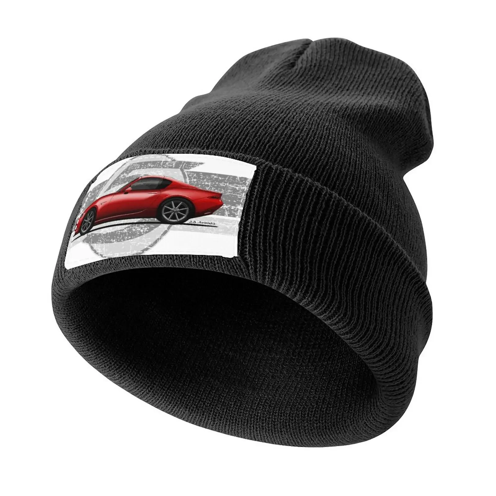 Мой рисунок иконового красного радиочастотного японского родстера спортивного
