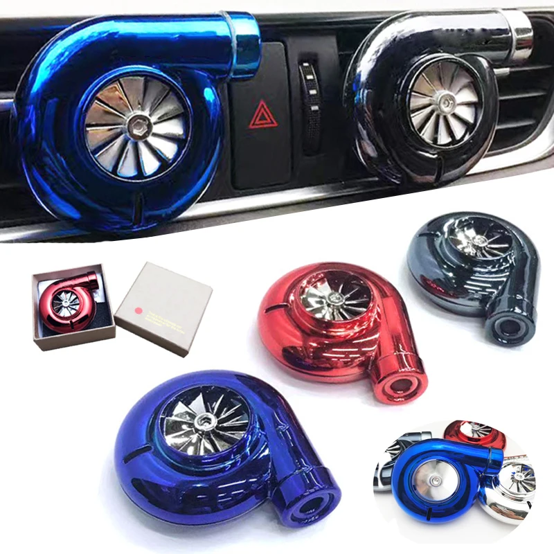 

Turbine Car Air Freshener ABS Air Perfume Clip Diffuser Turbine Shape Air Conditioning Aromatherapy JDM Vent Auto Accessories