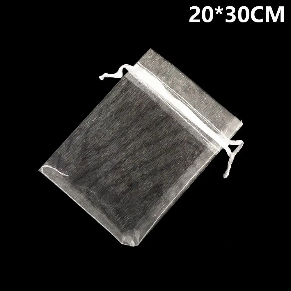 

Белые мешочки из органзы ISKYBOB для ювелирных изделий