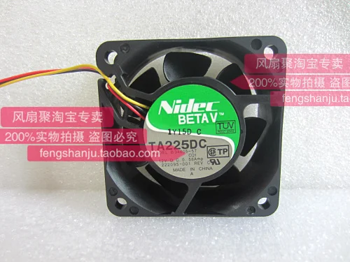 Новый оригинальный B34605-57 12V0.58A 6CM6025 3-проводной вентилятор с большим объемом воздуха
