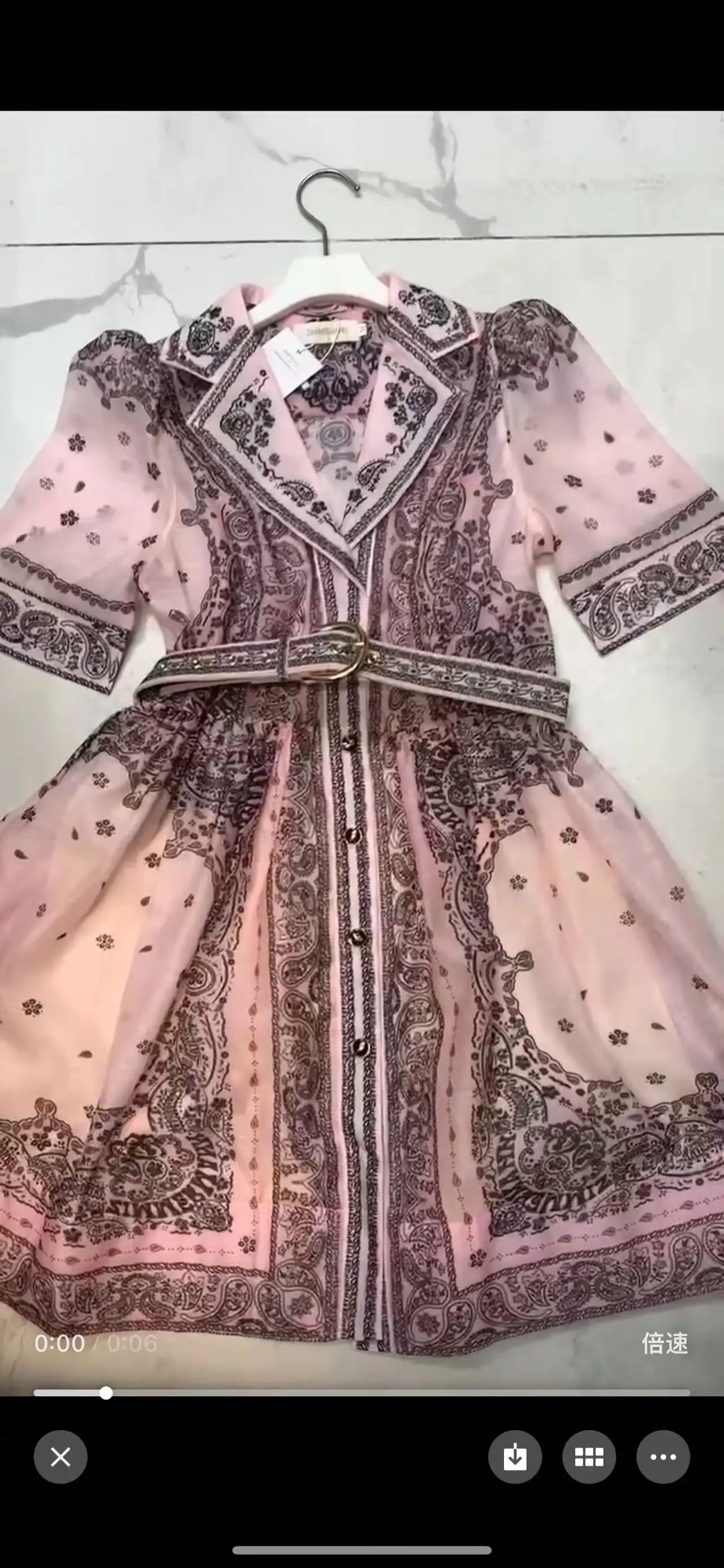 Популярное весеннее платье для девочек 2024