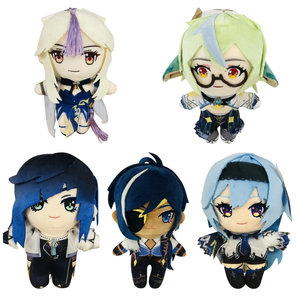 

Мягкие плюшевые игрушки для косплея Genshin Impact suвозроза йелан нингуан, Мультяшные мягкие куклы, талисманы, подарок на день рождения и Рождеств...