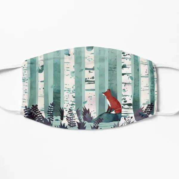 

The Birches Flat Printing Face Mask Sport Anti Dust Cosplay Winter Pattern Washable Mouth Cute Dustproof Windproof Cartoon