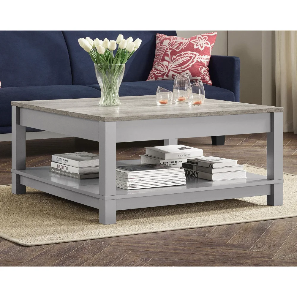 

Better Homes & Gardens Langley Bay Coffee Table, Gray/Sonoma Oak coffee table bed side table furniture