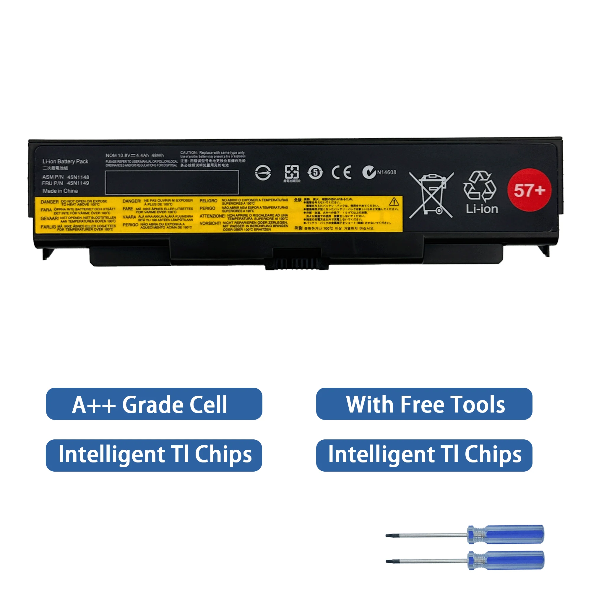 45N1148 T440P Аккумулятор для ноутбука Lenovo ThinkPad T540P W540 W541 L440 L540 45N1144 45N1145 45N1159 45N1158