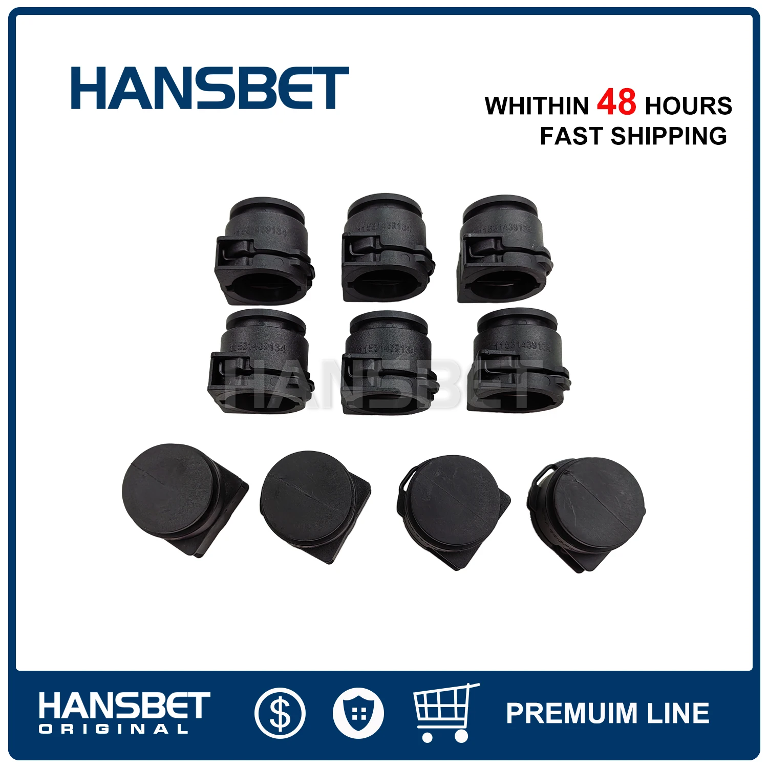 1-100 шт. заглушка для водяных жалюзи подходит BMW 1 3 4 5 6 7 серии 550i 650i 750i Alpina B7 X3 X5 X6