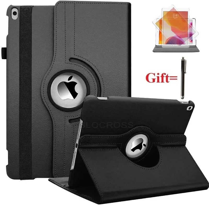 

360 Degree Rotating Case for iPad 8th 9th Gen 10.2'' 2021Stand Business School and Office for iPad 7th Gen iPad Air4 10.9 Tablet