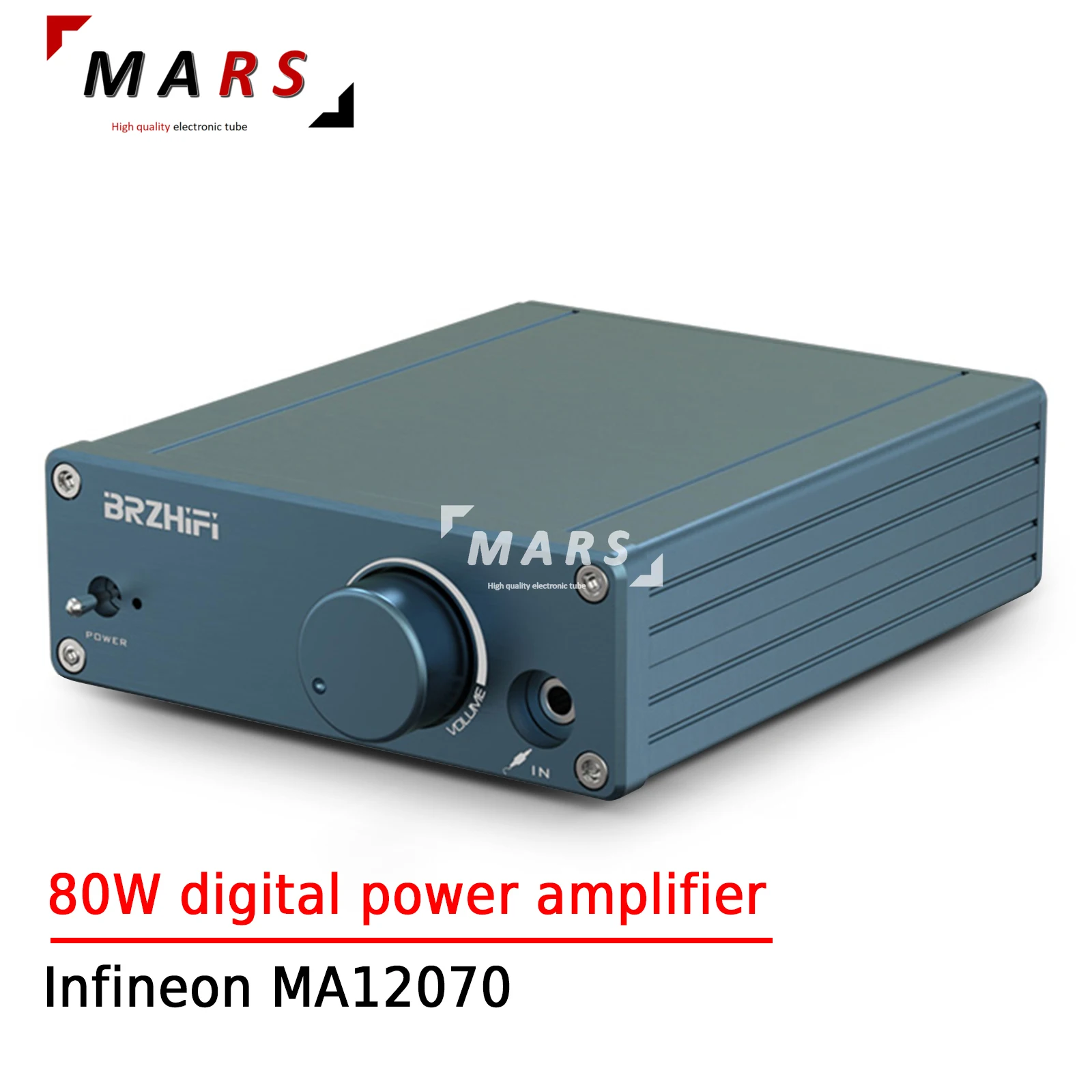 

BREEZE HIFI 80W Low-distortion Digital Amplifier Infineon MA12070 Ultra TPA3116 Audio Home Digital Amplifier