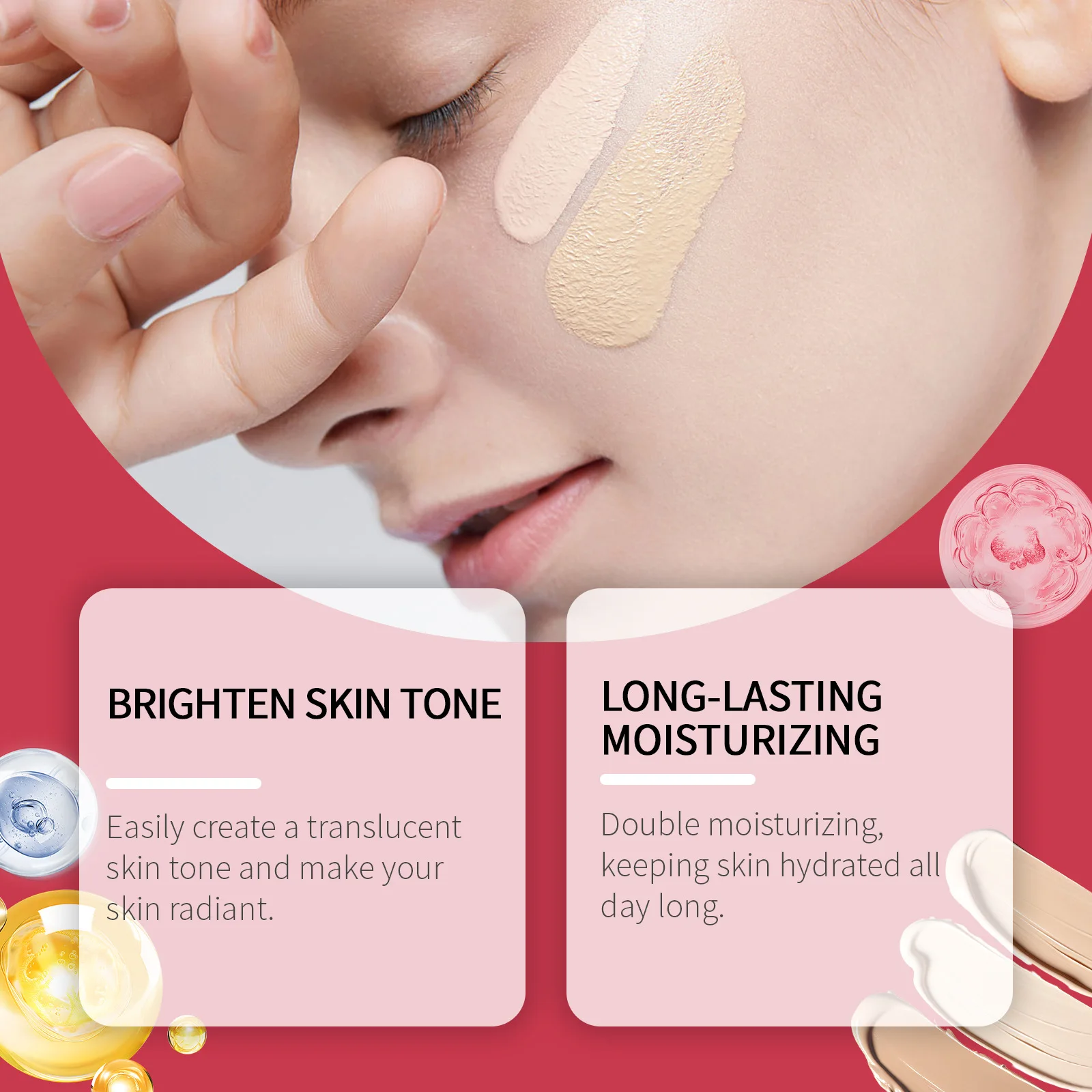 Увлажняющая основа BB-крем контроль жирности долговечная водостойкая полное