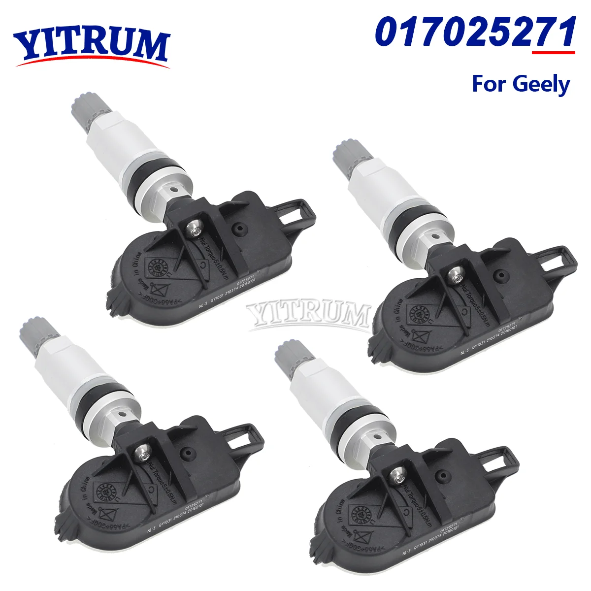 

Датчик давления в шинах TPMS 01725271 для фототехники EMGRAND EV EMGRAND RS GC6 X7 2017-2019 Atlas X 2022 101725271 433 МГц