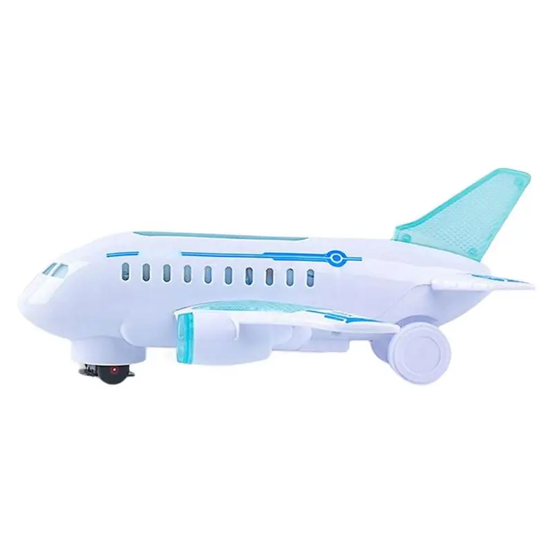 

Toddler Airplane Toy Air Bus Model Plane With Flashing Lights And Sounds Outdoor Parent Child Interactive Game For Boys Girls