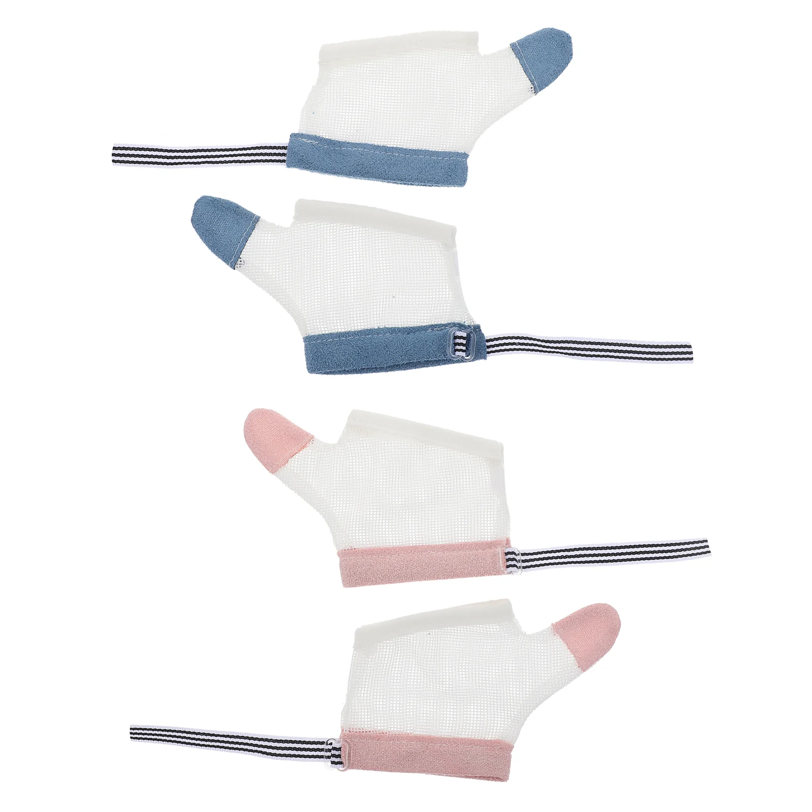 

Sucking Thumb Stop Gloves Baby Guard Kids Finger Infant Protector Fingers Anti Mittens Scratch Newborn Nail Biting Toys Kit