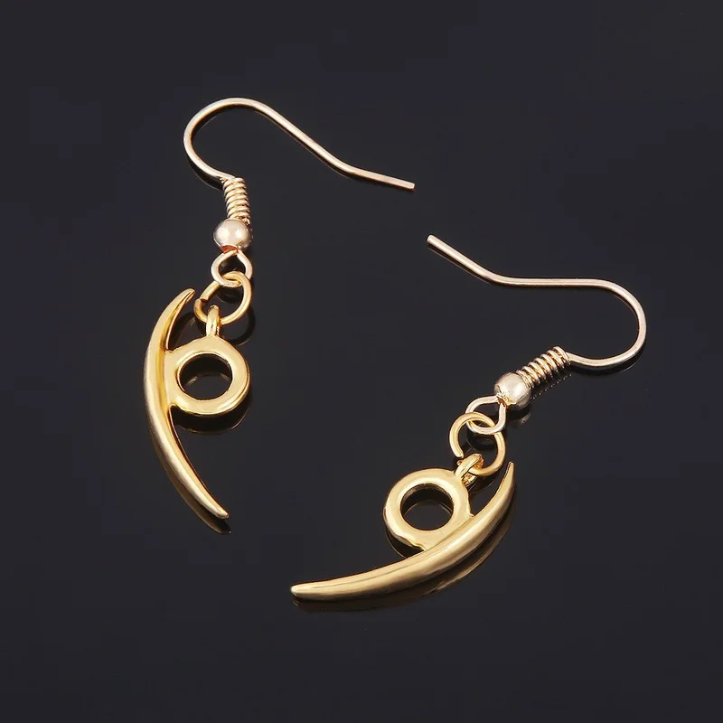 Серьги-гвоздики в виде капли Orochimaru женские серьги-подвески для косплея