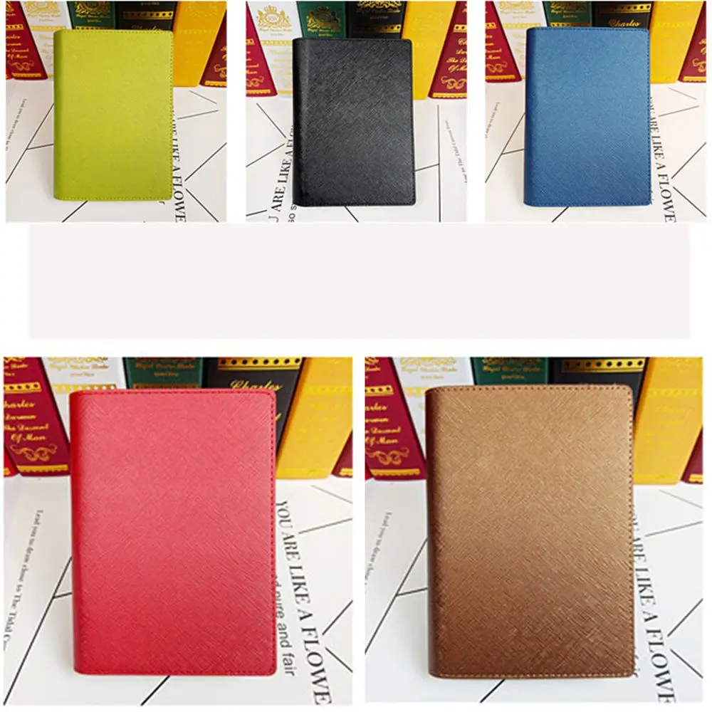 

Business Card Multifunction Travel Women Men Mlti-card Slot Passport Case Cover PU Leather Credit Card Holder