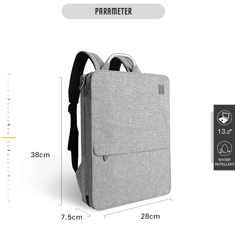 CAI Office Backpack Back School Bag 15.6