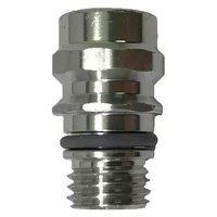 1pc r 134a port adapter m12 x 1 5 thread with replaceable valve cores auto replacement air conditioning installation parts
