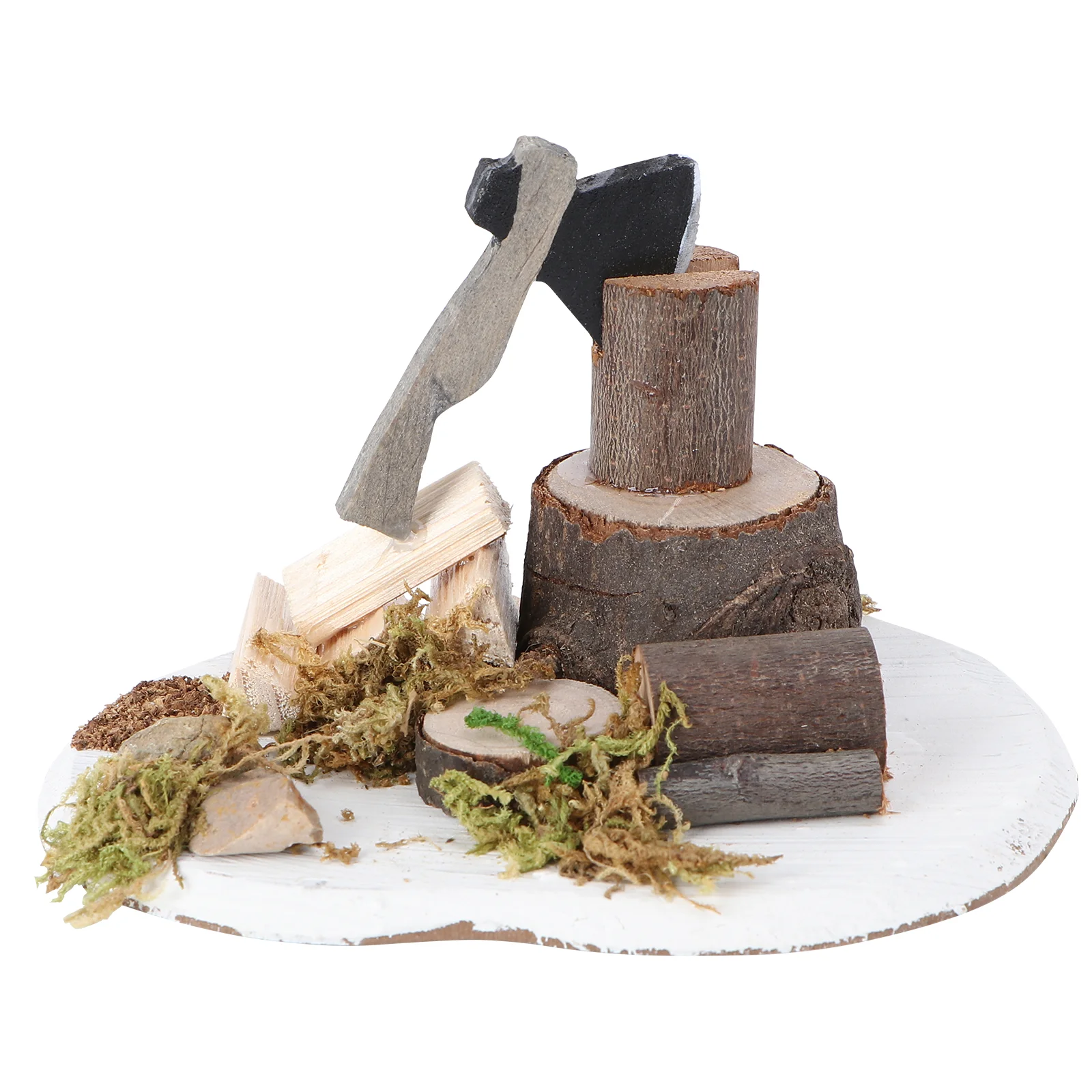 

1Pc Miniature Fairy Garden Accessory Small House Garden DIY Accessory (Brown)