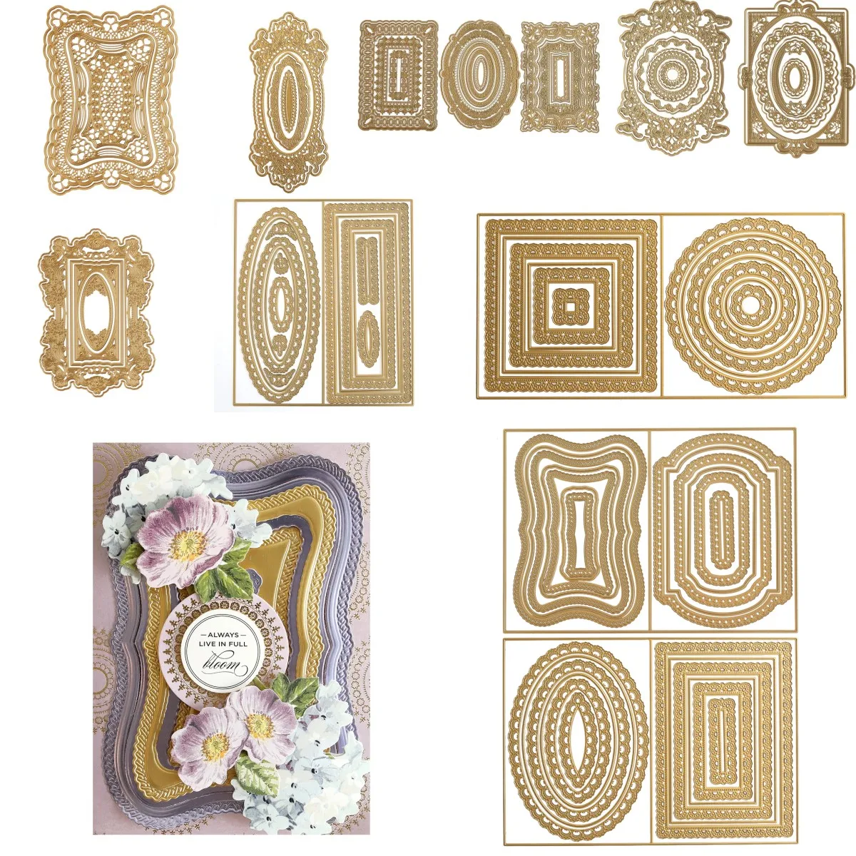 

Square Cardcentric Compendium Metal Craft Dies Cutting For Diy Scrapbooking Paper Handmade Mold 2023 Embossing New Arrival