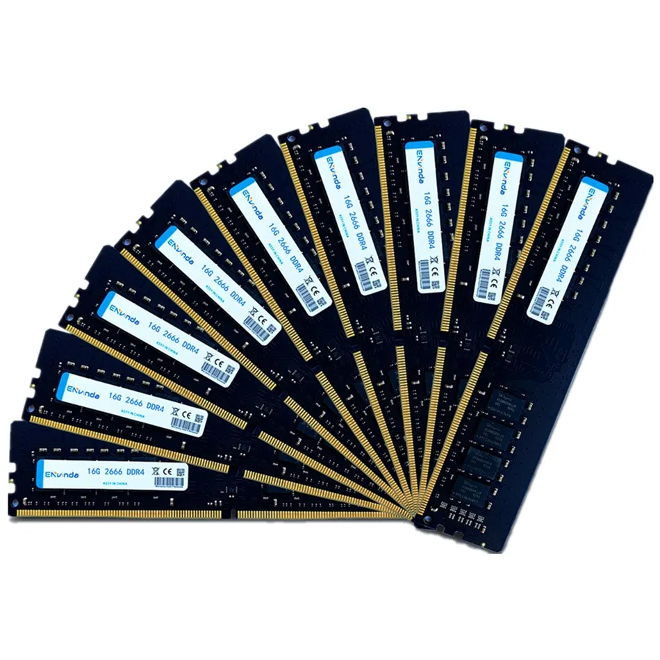 Оперативная память ENVINDA DDR3 DDR4 16 ГБ 8 4 32 PC3 1333 1600 2133 2400 2666 3200