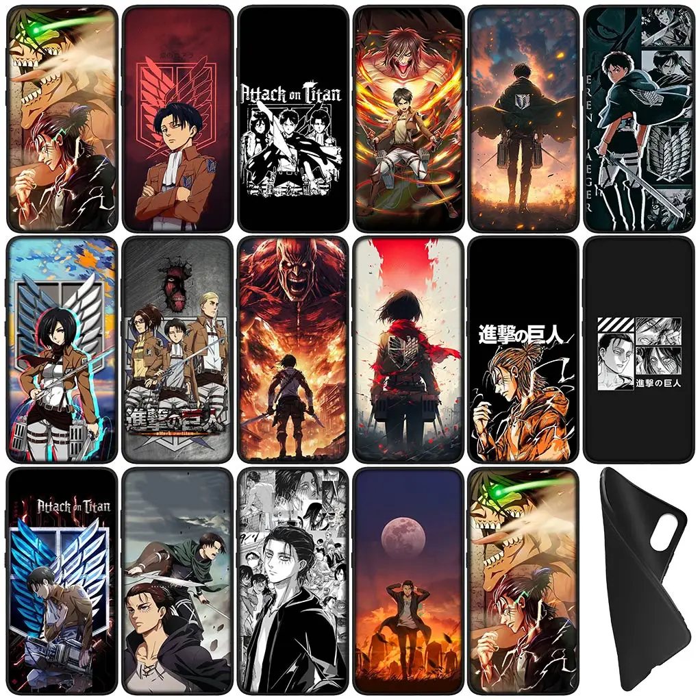 Чехол для телефона Levi из атаки на Титанов Эрена джейгера чехол Xiaomi Poco C65 C55 C50 C51 X3 NFC