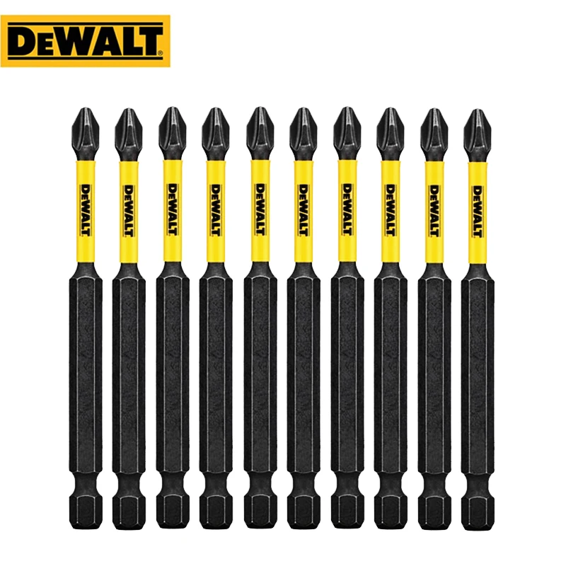 DEWALT PH2 Screwdriver Bit Hex Shank 89mm Longer Life Philli