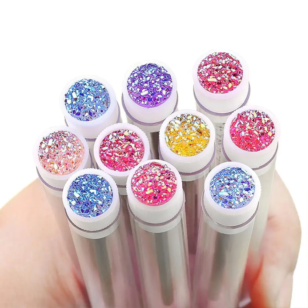 10 шт. портативный бриллиантовый гребень для ресниц |