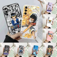 one piece manga funda for samsung galaxy s21 fe plus s 21 lite phone case anime soft cover for samsung s21 ultra fan edition