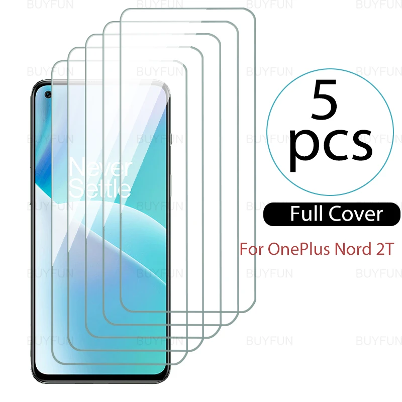 

Для OnePlus Nord 2T 6,43 дюймов 5 шт. HD полное покрытие, защитная фотопленка для OnePlus One Plus 1 + Nord 2T CPH2399