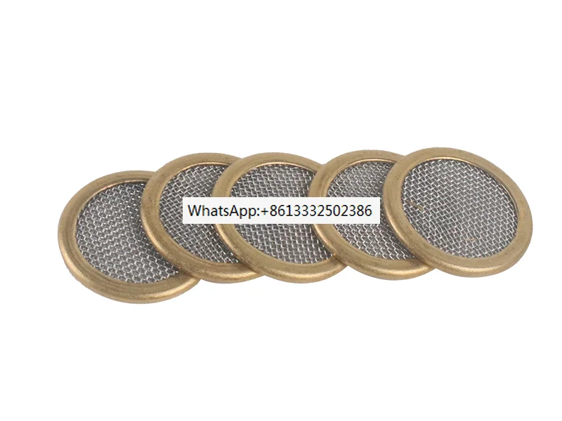 

100PCS 4-016-09-0033 Ø15mm Console Strainer Filter Sieve Brass Filter CNC Vacuum Suction Cups