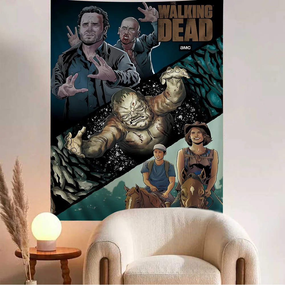 Гобелен с героями мультфильмов The Weeknd художественная научная фантастика