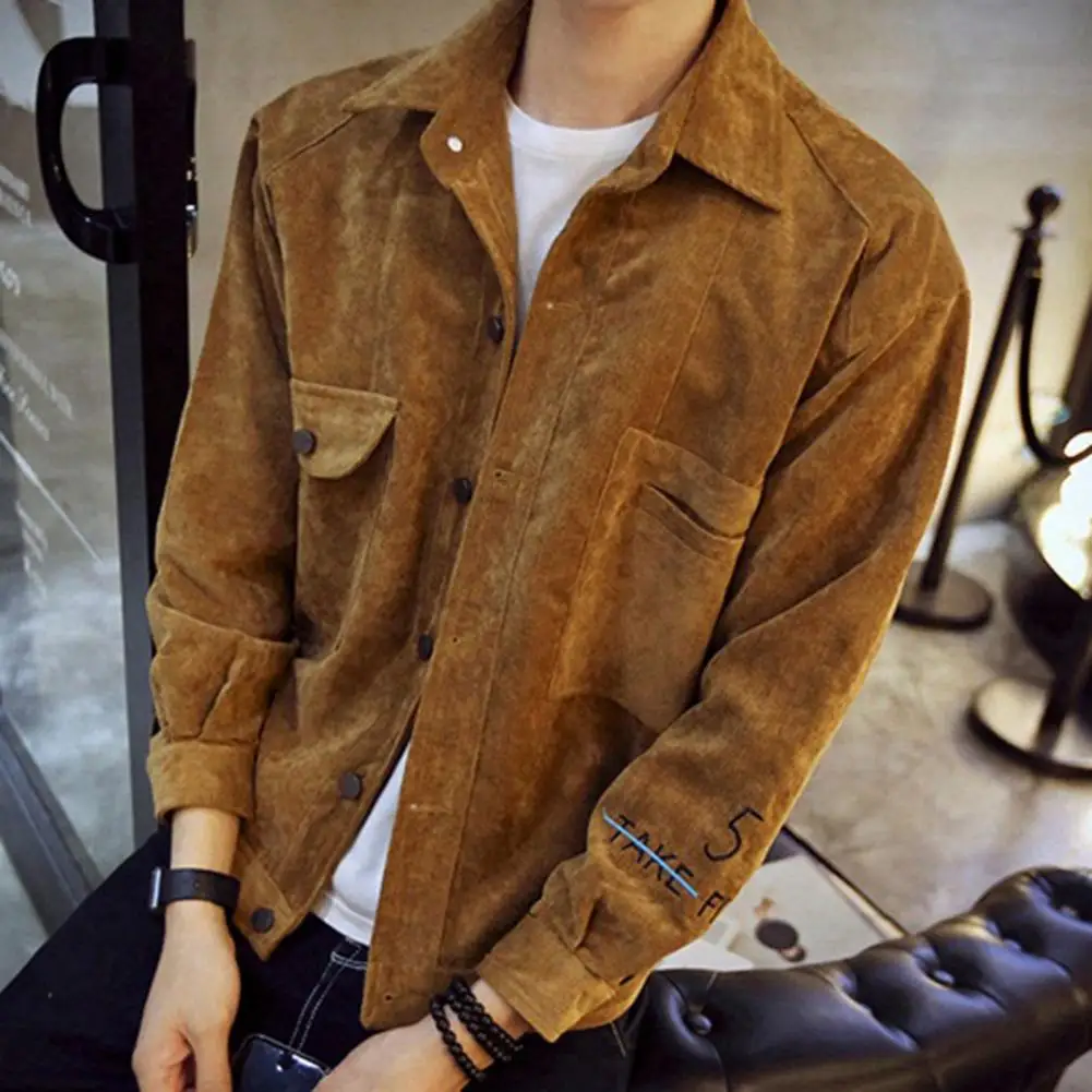 

Куртка мужская супер мягкая однотонная, модная облегающая однобортная уличная одежда для студентов